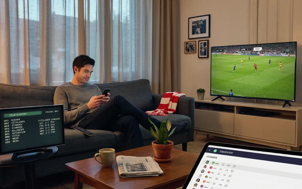 Sport televisie en entertainment
